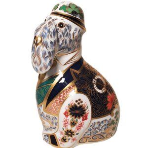 Royal Crown Derby Irish Blue Kerry Dog – Limited Edition (960/1000)